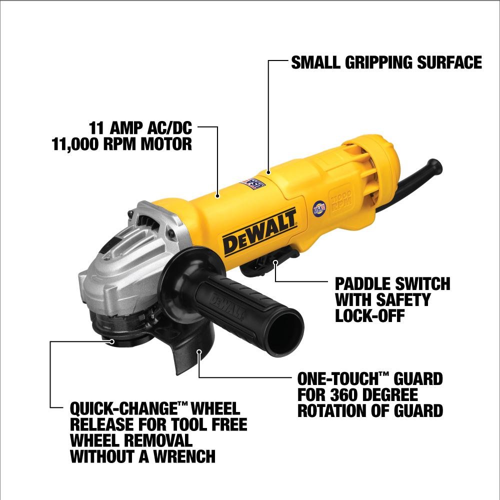 Dewalt Angle Grinder 4", 900W OGD-DW802-IN