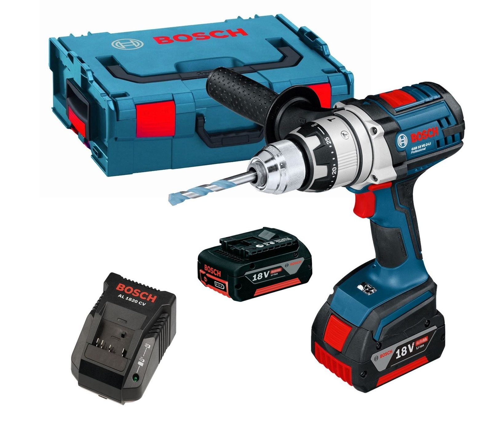 Bosch Impact Drill Driver GSB 18 VE-2-LI