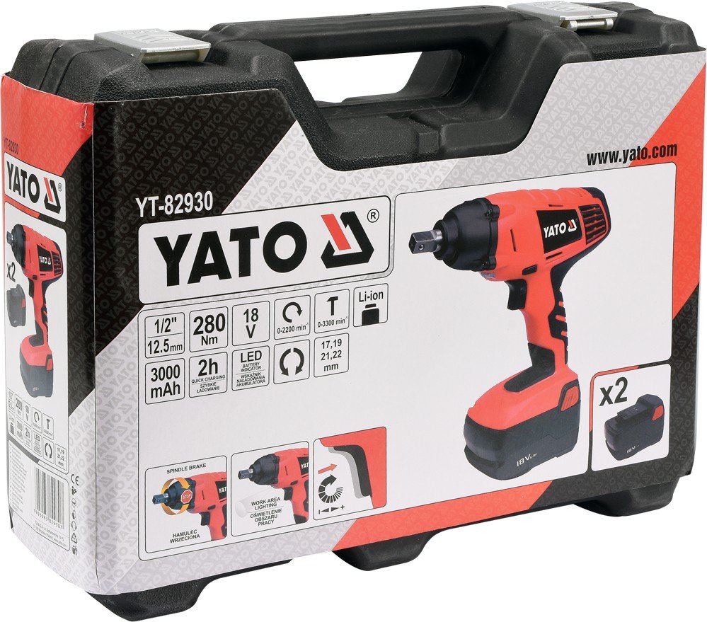 CORDLESS IMPACT WRENCH YATO YT-82930