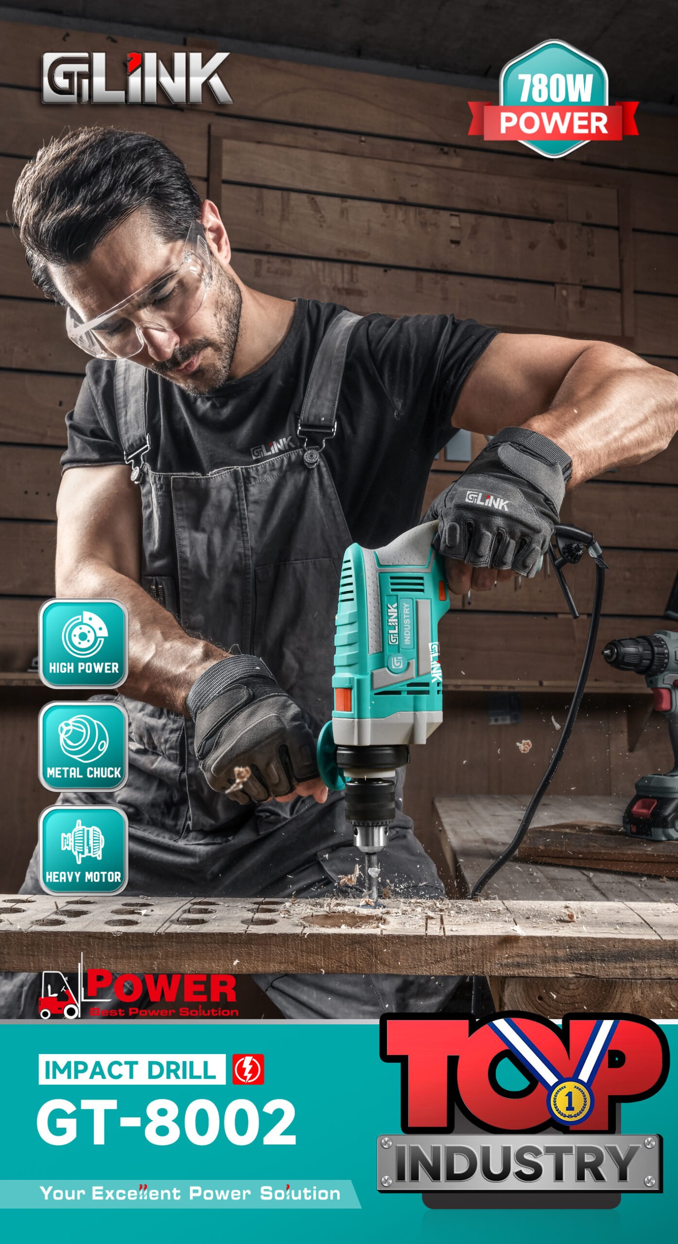 IMPACT DRILL GT-8002 GT-LINK
