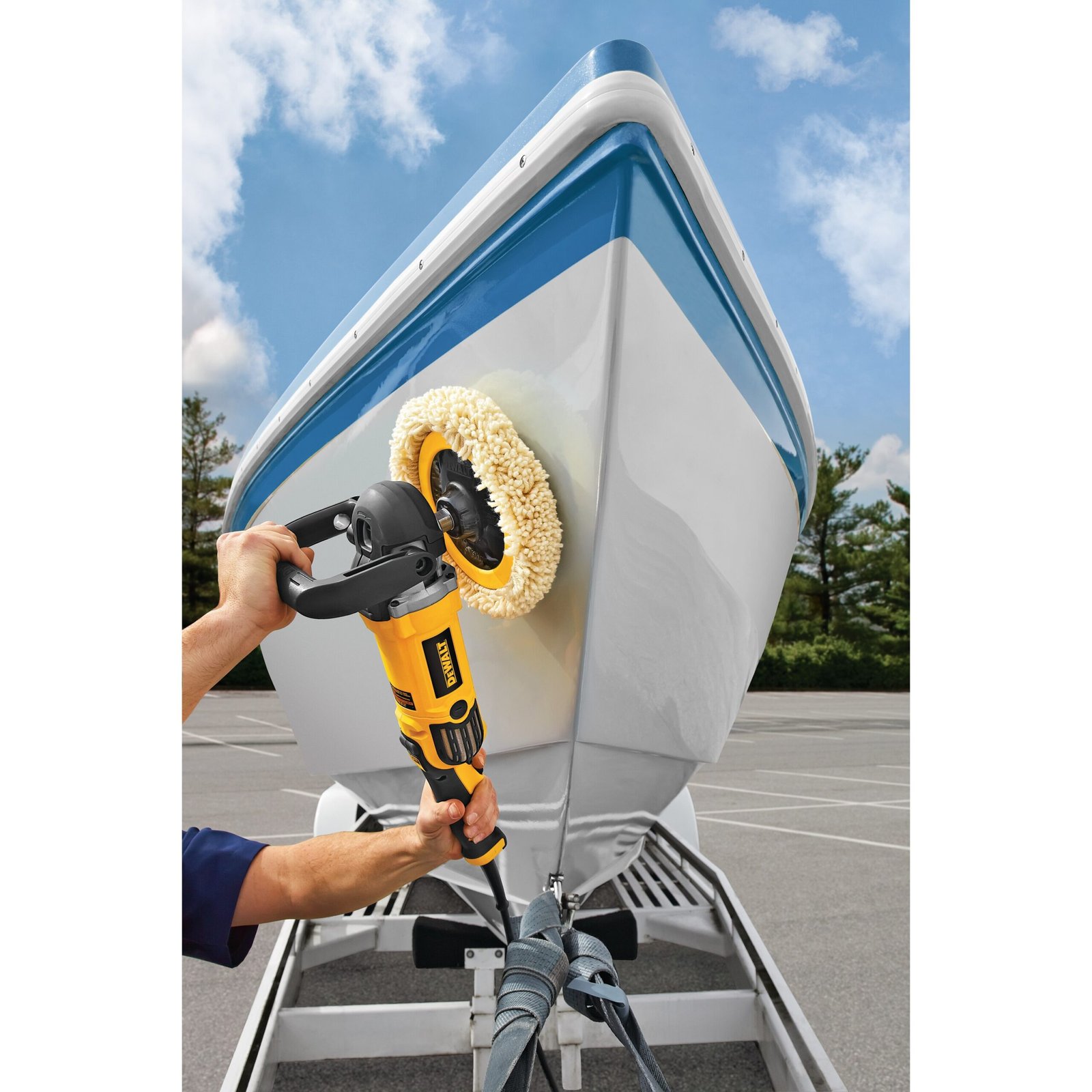 Dewalt 180mm Variable Speed Polisher OGD-DWP849X-B5