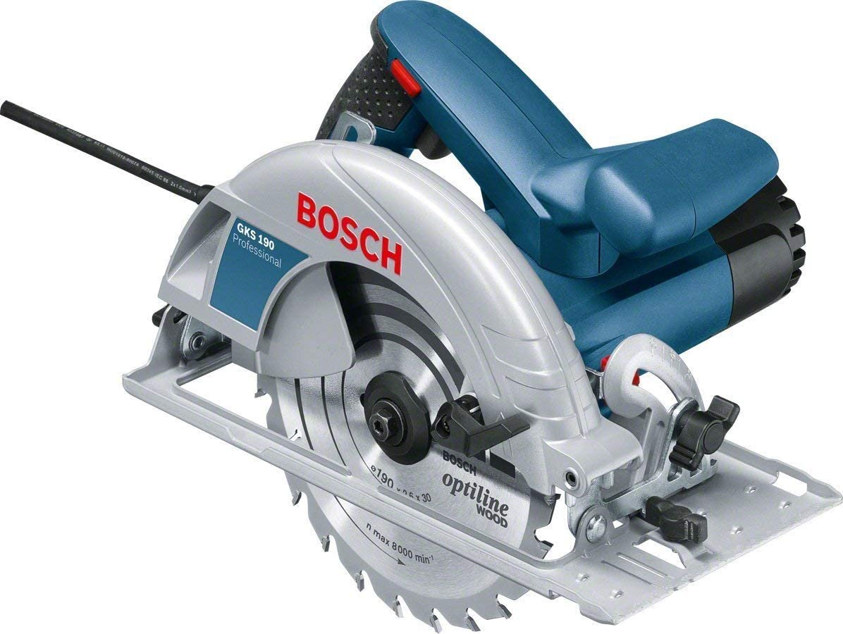 Bosch GKS 190 Professional Circular Saw 7-1/4 Inch (190mm) 1400W
