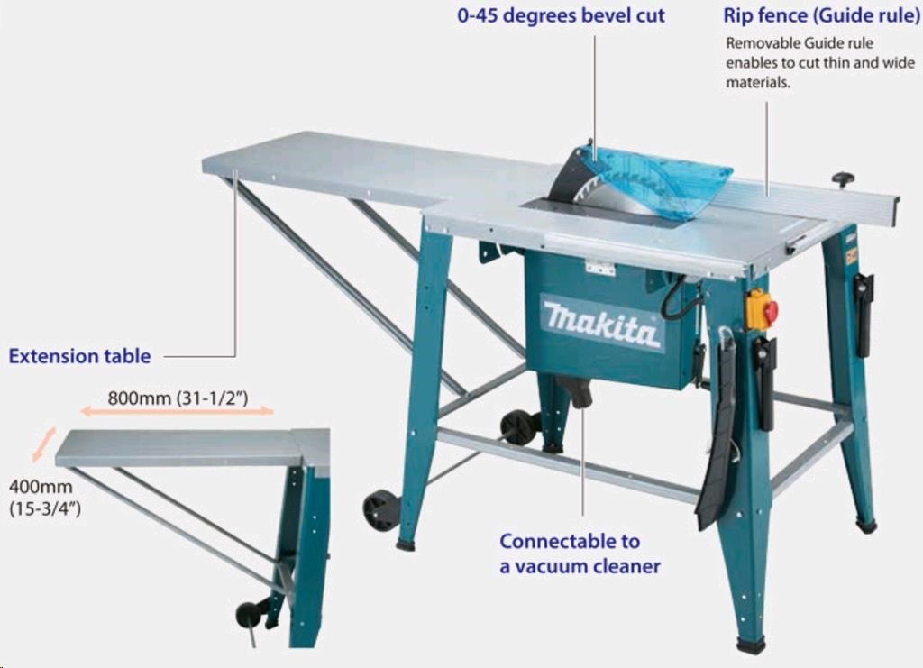 TABLE SAW MAKITA 2712 12“
