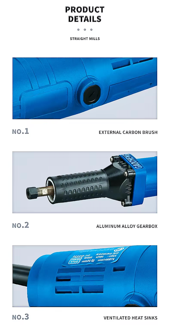 PROFESSIONAL INDUSTRIAL DIE GRINDER GC-DG025 GAOCHENG