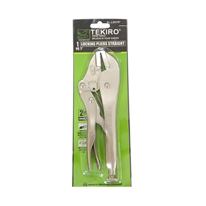 Locking Grip Pliers Straight Tekiro 10`` LG 0768