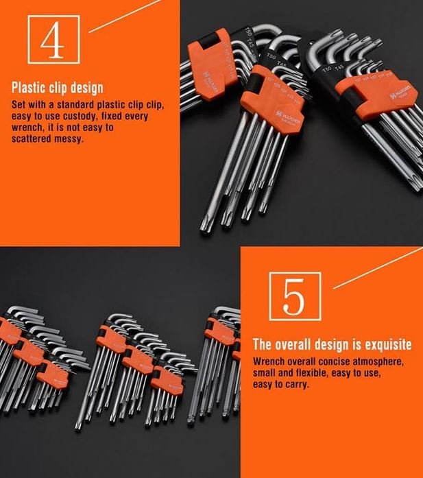 TOROX KEY SET 9PCS LONG 540604 HARDEN specification sheet