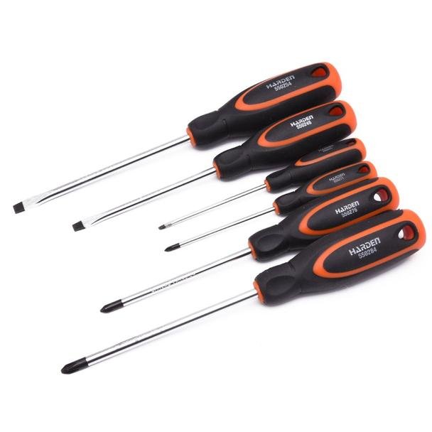 6Pc Screwdriver Set 550396 Harden