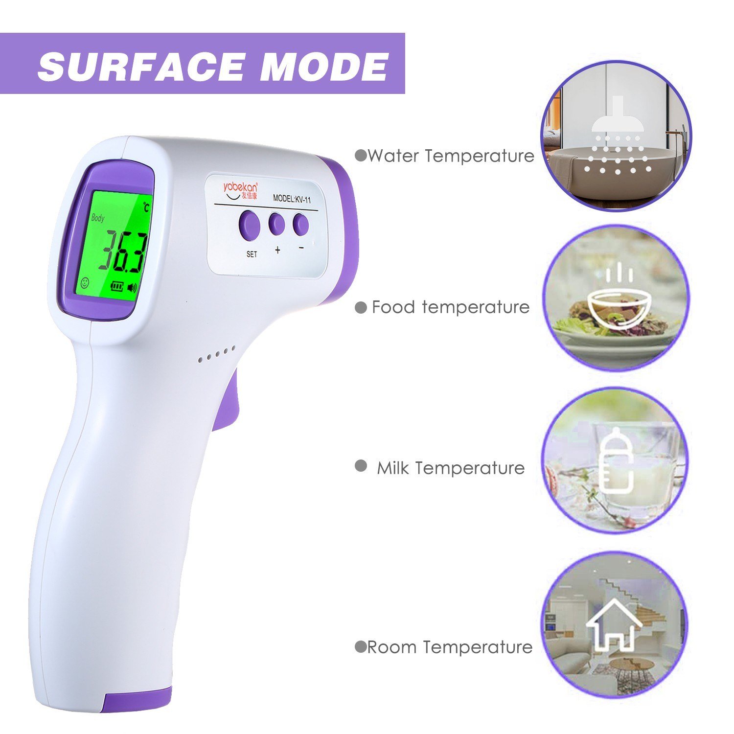 INFRARED THERMOMETER YOBEKAN KV-11