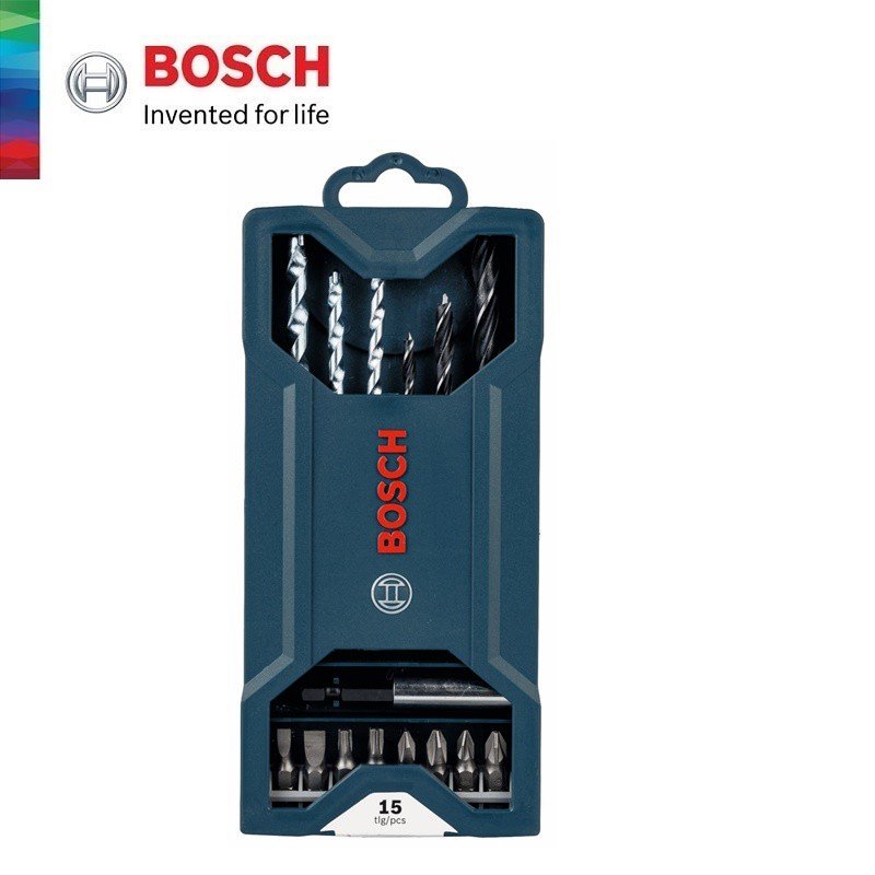 BOSCH 15pcs Mini X-Line Screwdriver Set 2607017408
