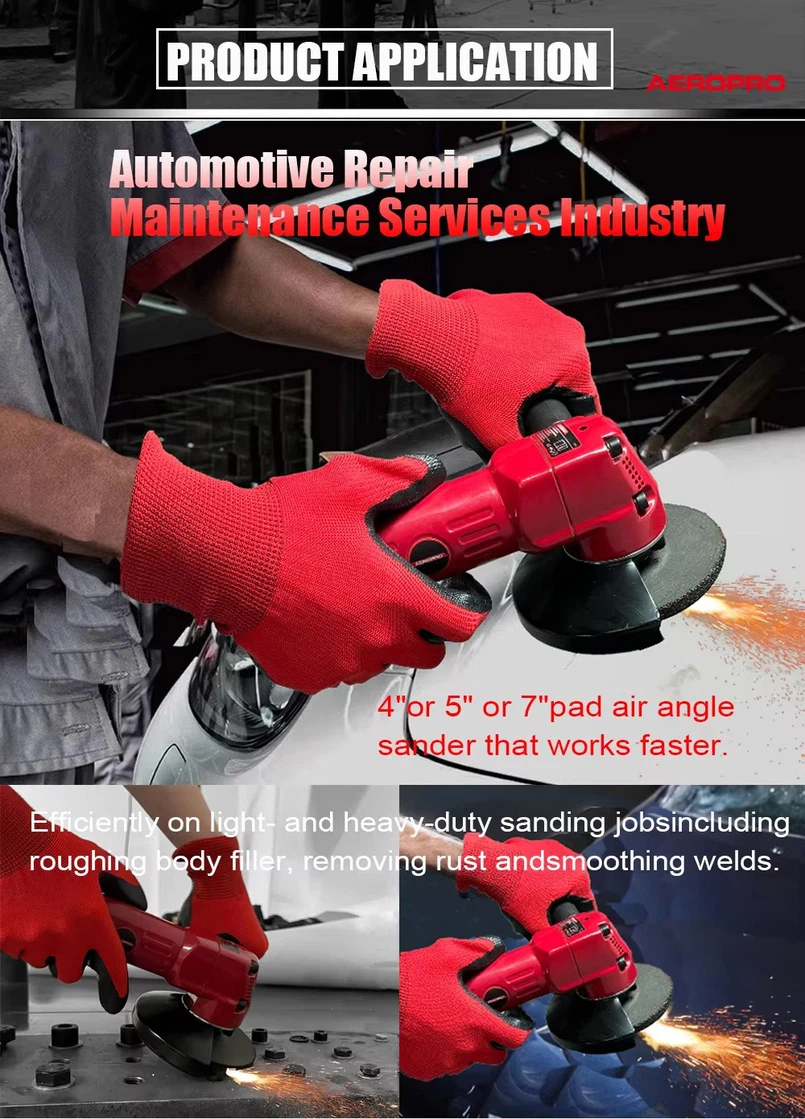 AIR ANGLE GRINDER 4” OR 5" AP7319 AEROPRO
