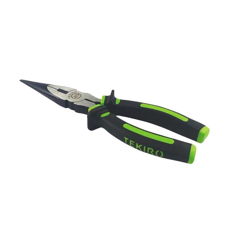 Long Nose Pliers 6`` Tekiro LNO 760 Nose Plier