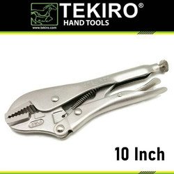 Locking Grip Pliers Straight Tekiro 10`` LG 0768 specification sheet
