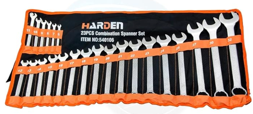 Combination Spanner Set 23Pcs 540106 Harden