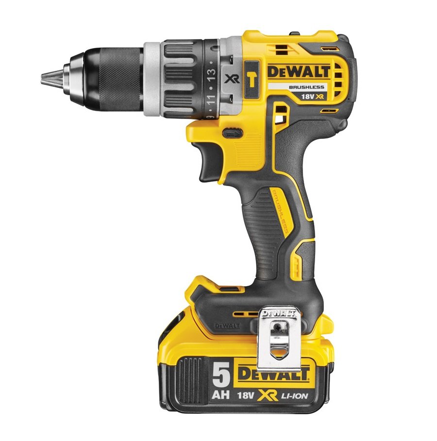 Dewalt Hammer Drill 18V 5Ah (Brushless) OGD-DCD796P2-GB specification sheet